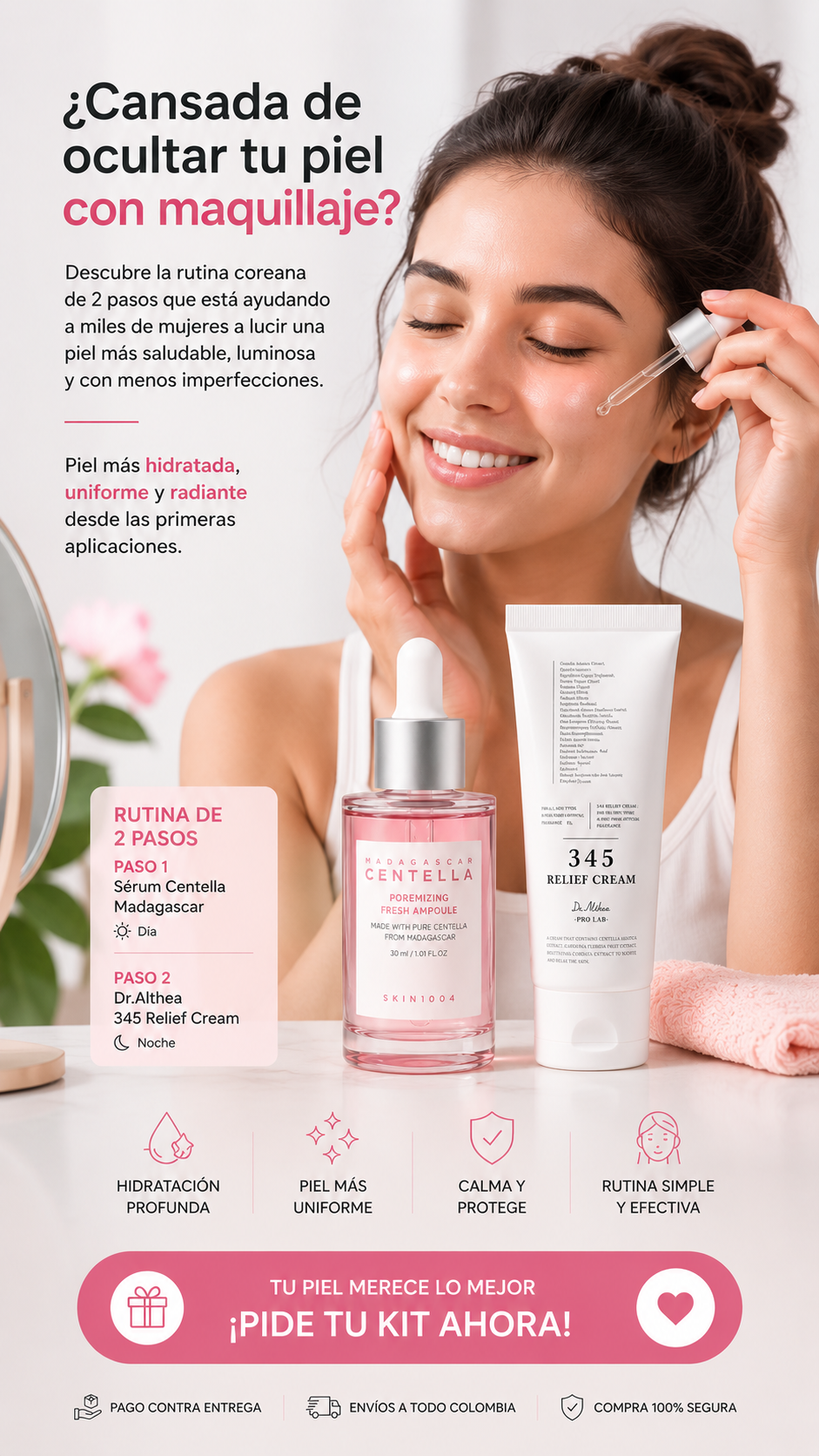 KIT. CENTELLA POREMIZING 30ML + 345 30ML