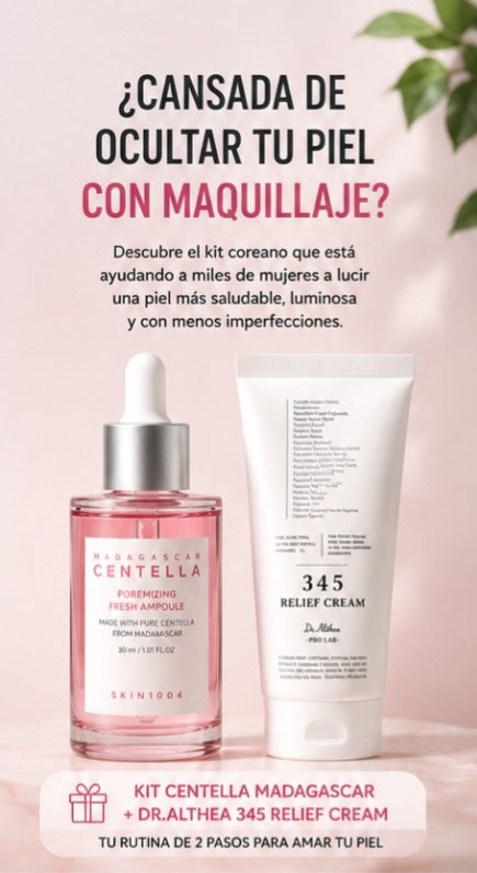 KIT. CENTELLA POREMIZING 30ML + 345 30ML