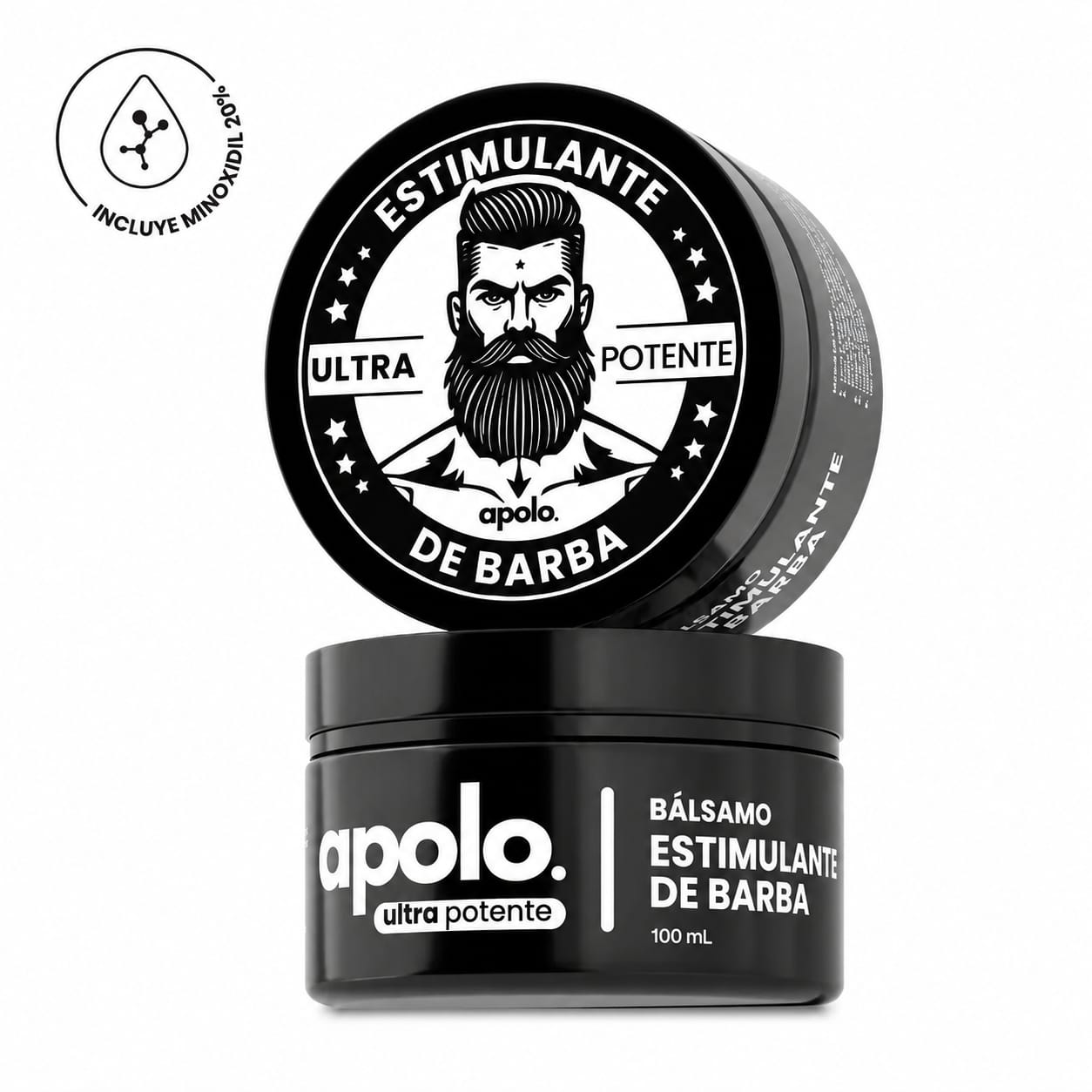 ESTIMULANTE DE BARBA APOLO Y OBSEQUIO